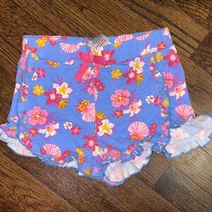 Tommy Bahama Kids Floral Shorts - Blue and Pink